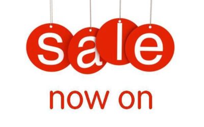 January Sale Now On! Big savings in store!